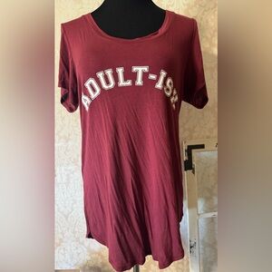 Fifth Sun Brand “ADULT-ISH” Graphic Tee!